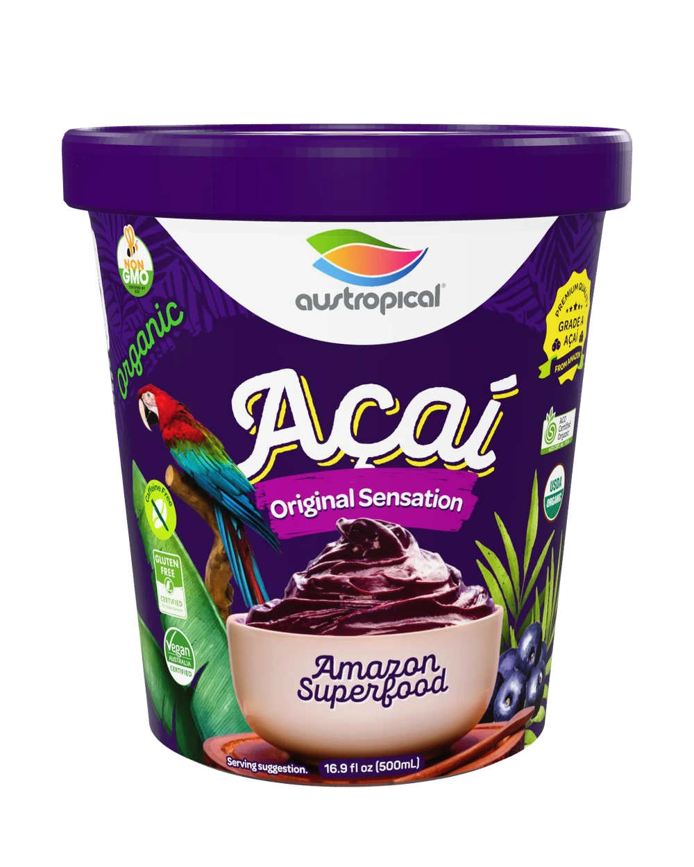 Austropical Original Sensation pint, front facing