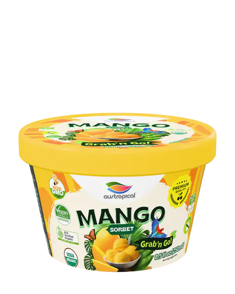 Organic Mango Grab'n Go cup